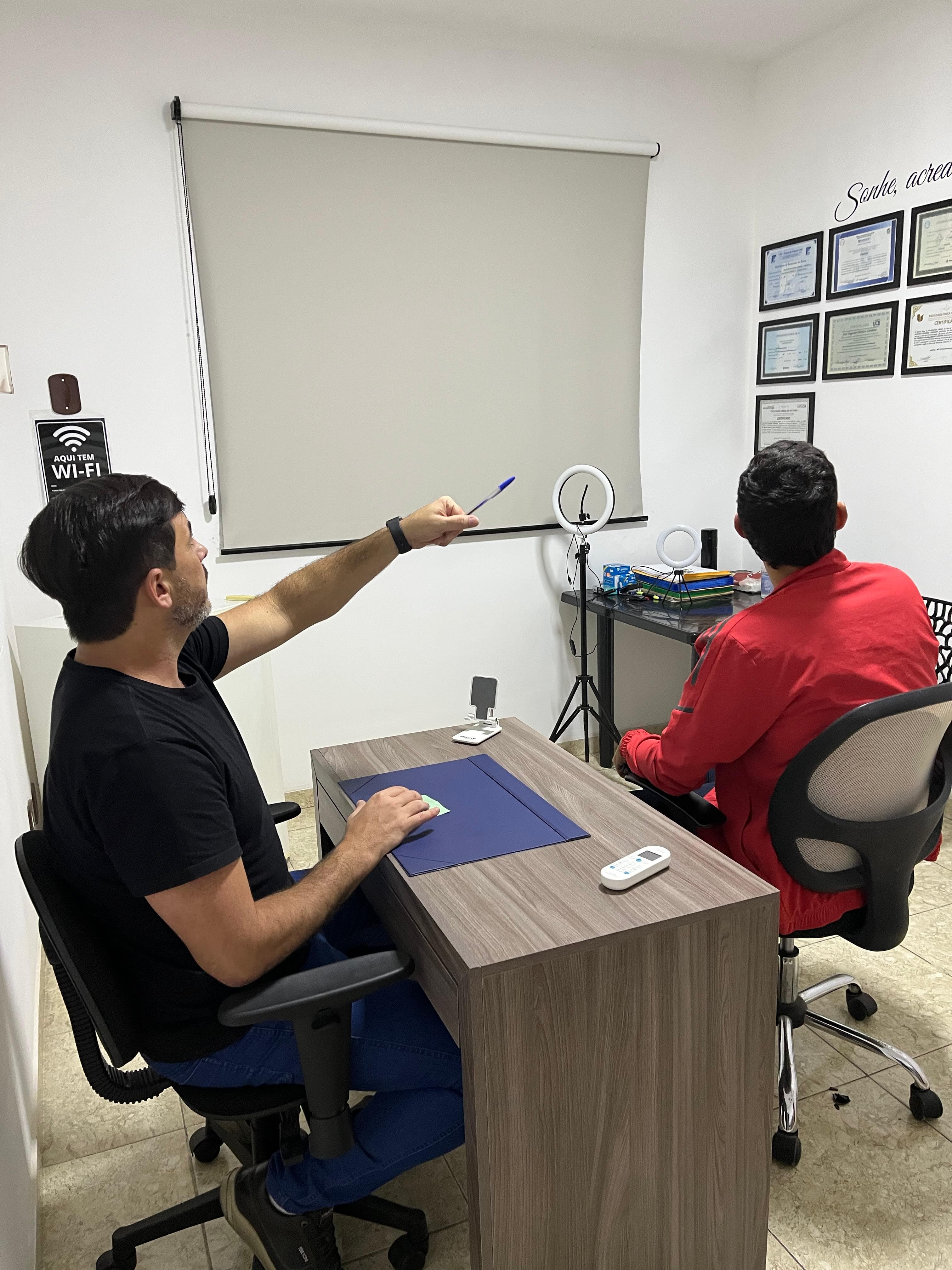 Atendimento de tutoria acadêmica individual