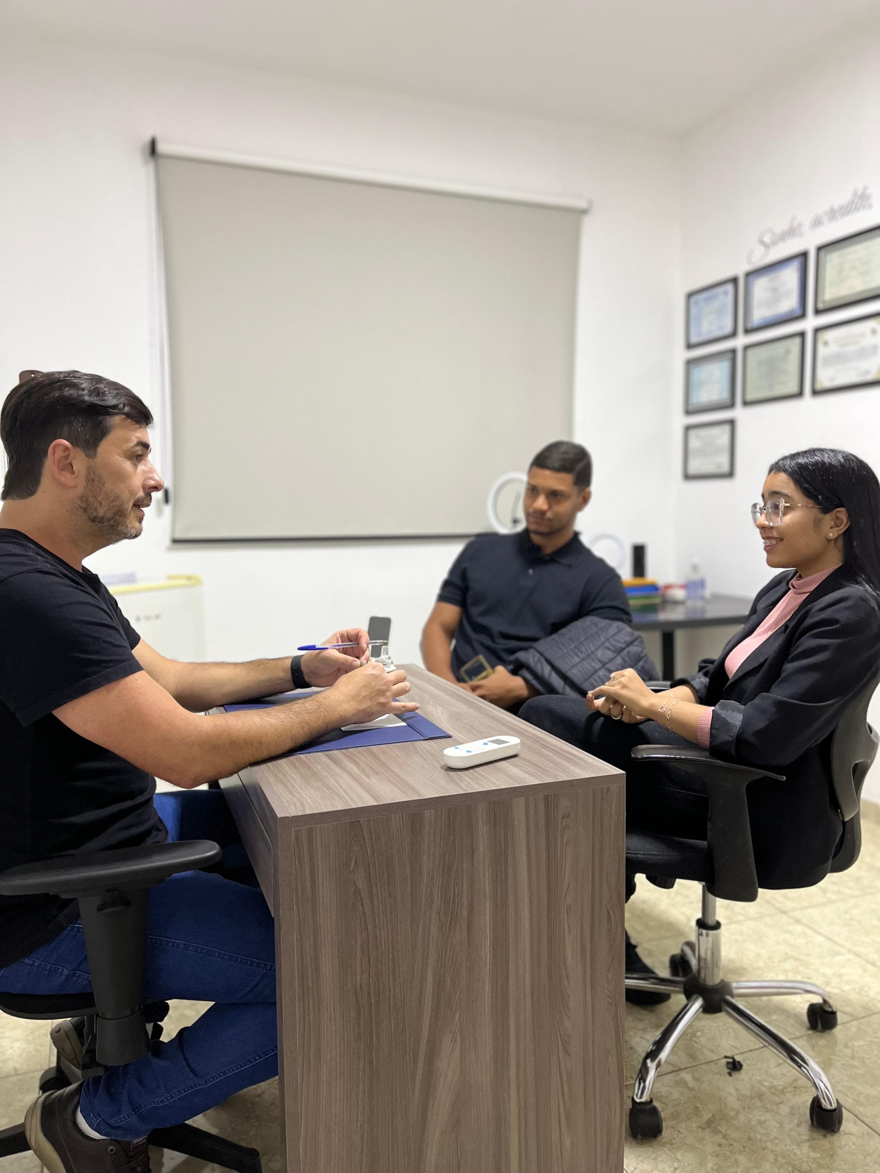 Momento de orientação para ingresso no ensino superior