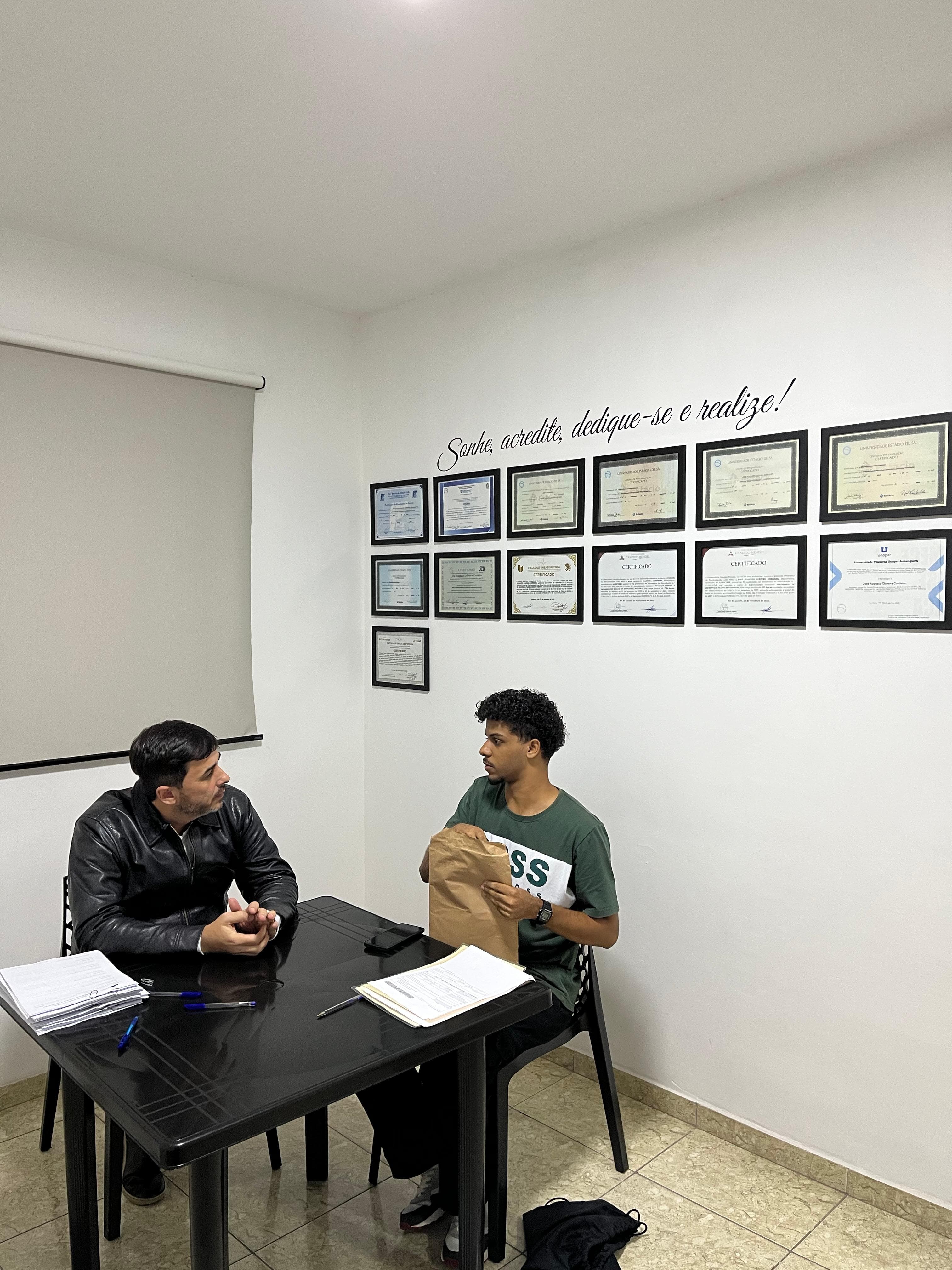 Mentoria no Centro de Ensino Gratuito de Guapimirim